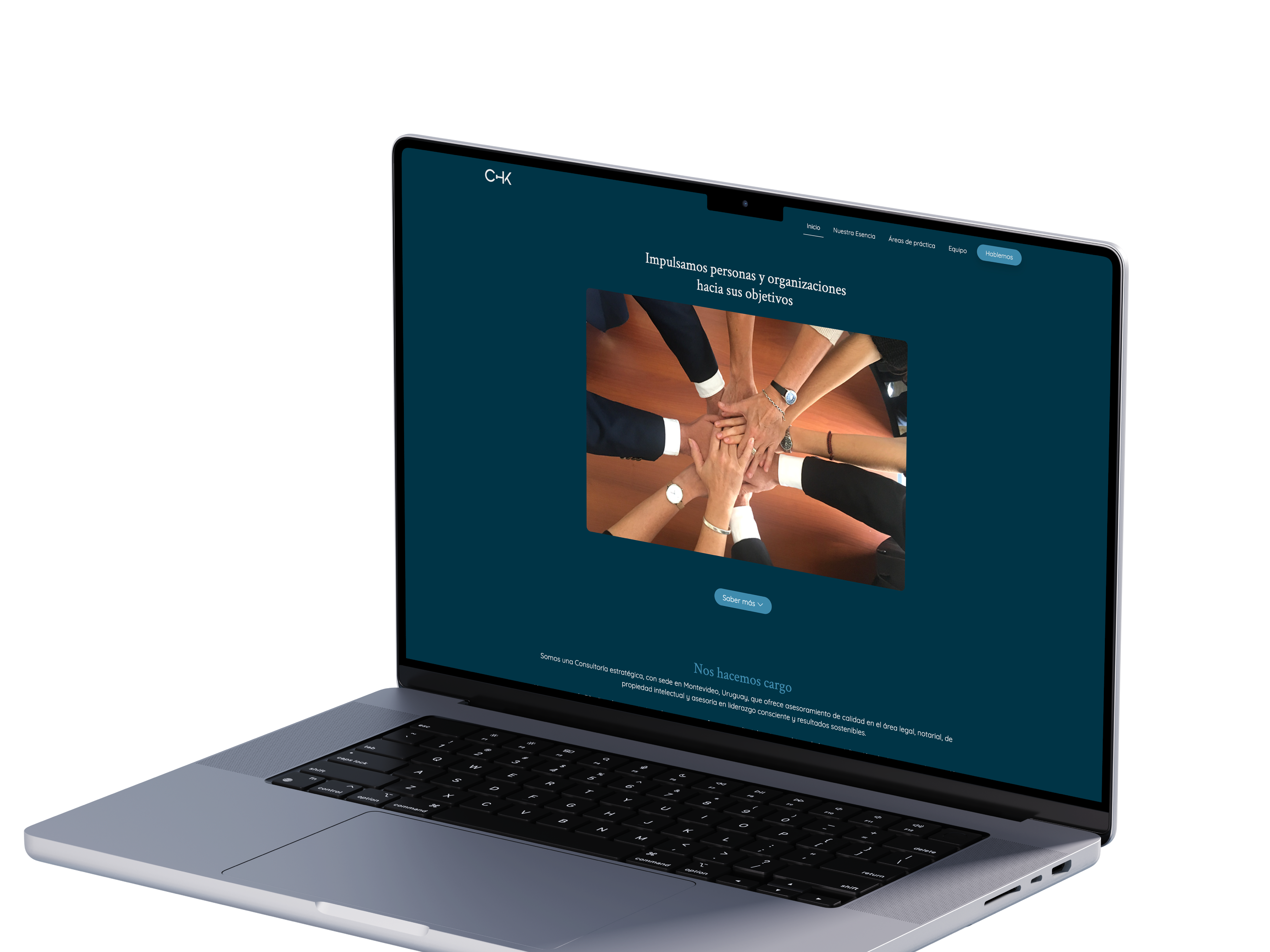 Mockup web CHK